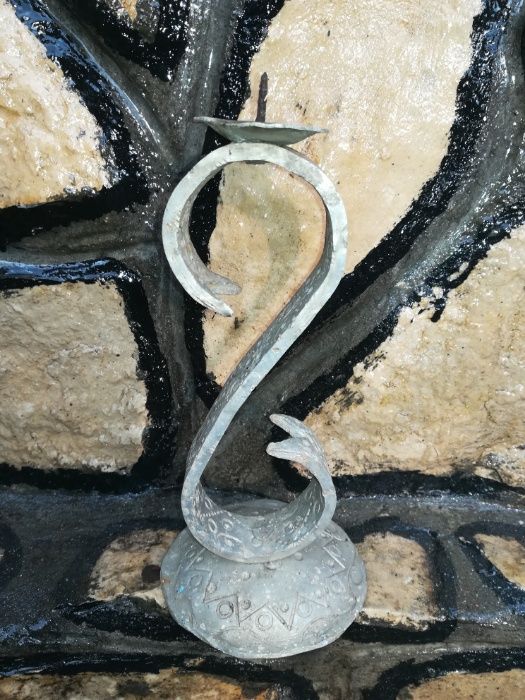 Алуминиев свещник