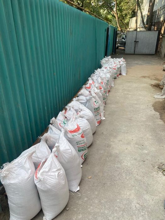 Мешок песок для стройке