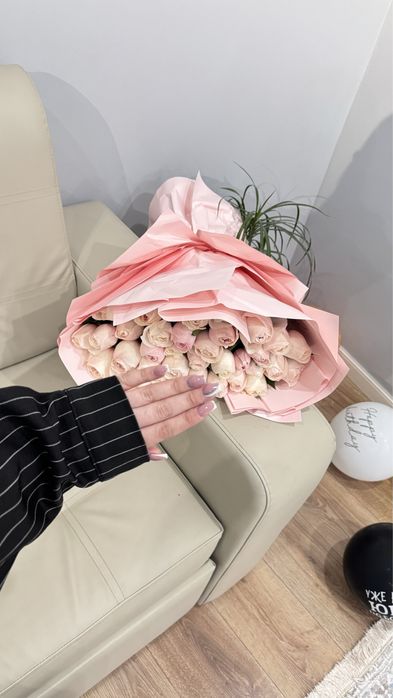 Цветы 35 роза 70 см