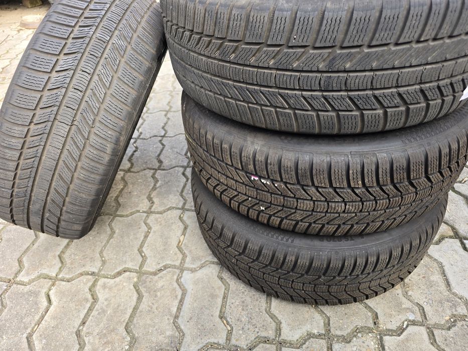 Jante+Anvelope  5x112 Volkswagen Passat/Golf Iarna 215 55 R17