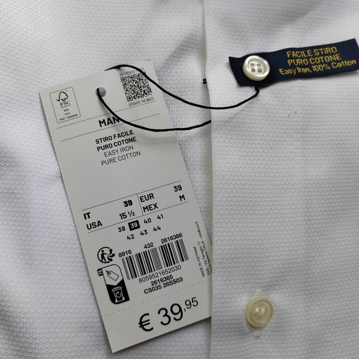 Cămașă OVS (slim fit) - Bumbac 100%