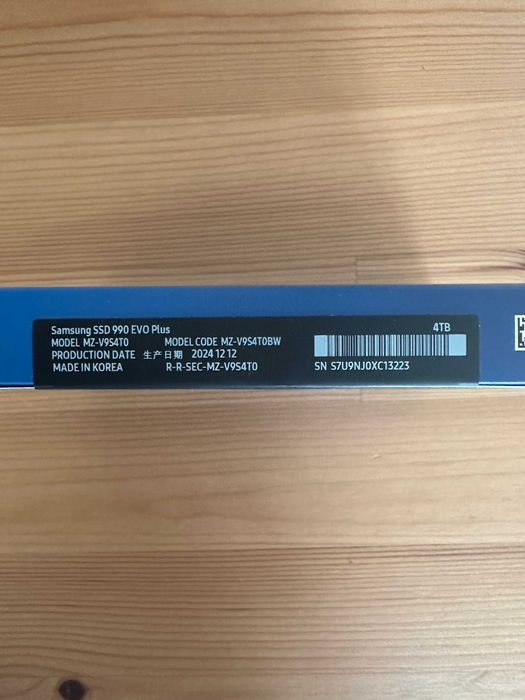 Samsung SSD 990 Evo Plus 4TB