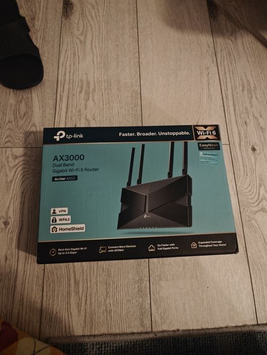 Router Wireless TP-Link Archer AX55, AX3000, Wi-Fi 6