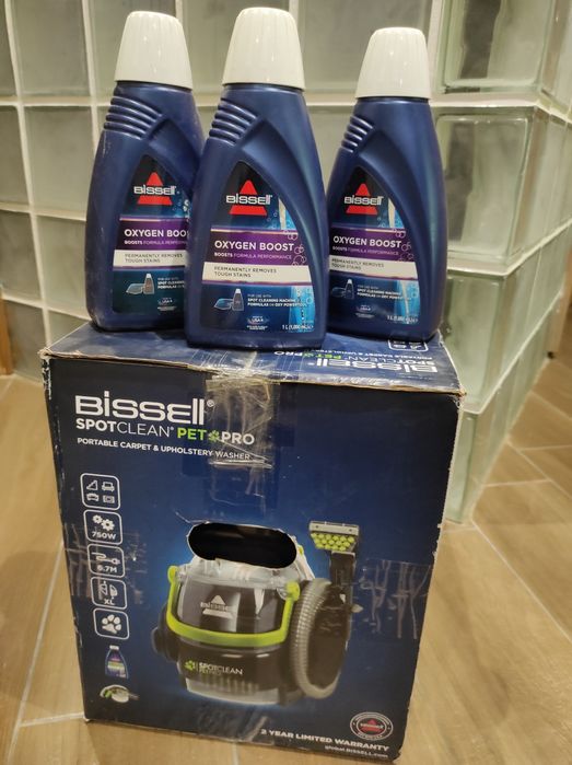 Bissel spot clean pet pro + 3л препарат