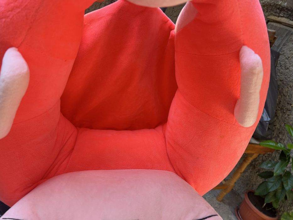 Детски фотьойл/детски барбарон Зайче