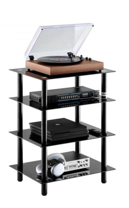 Stand Hi-Fi din sticlă