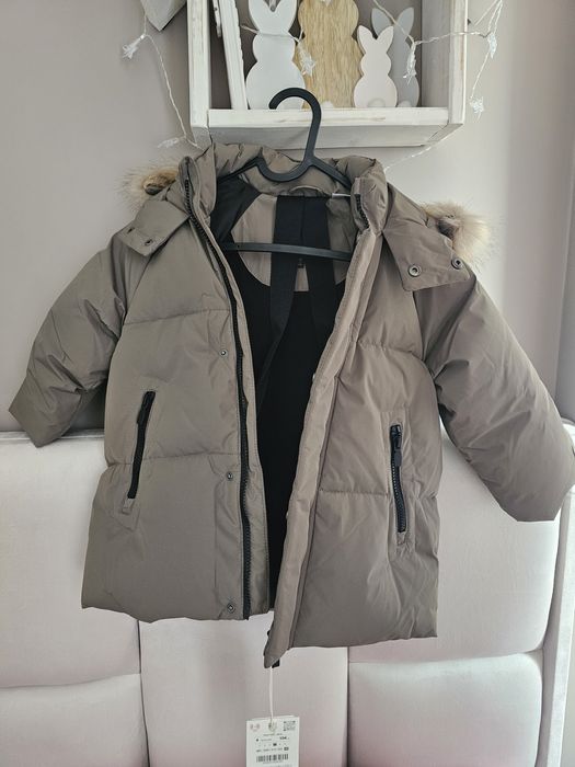 Детско яке Зара от пух размер 104