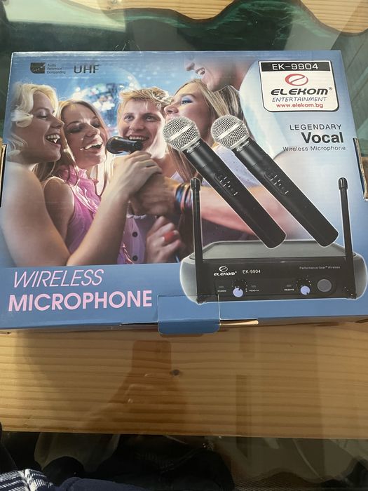 Безжични микрофони за домашна употреба