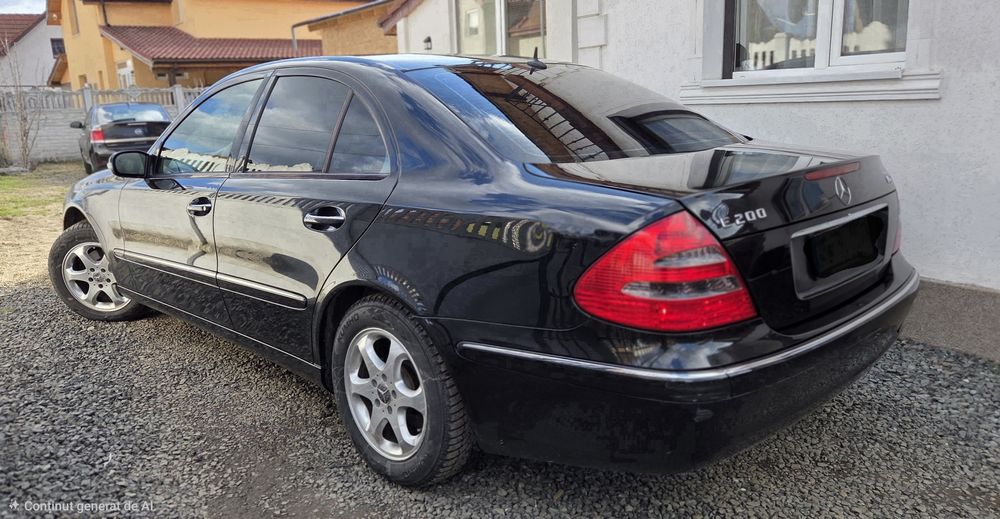 Mercedes E-class 1.8 kompressor CNG de fabrica Fiscal