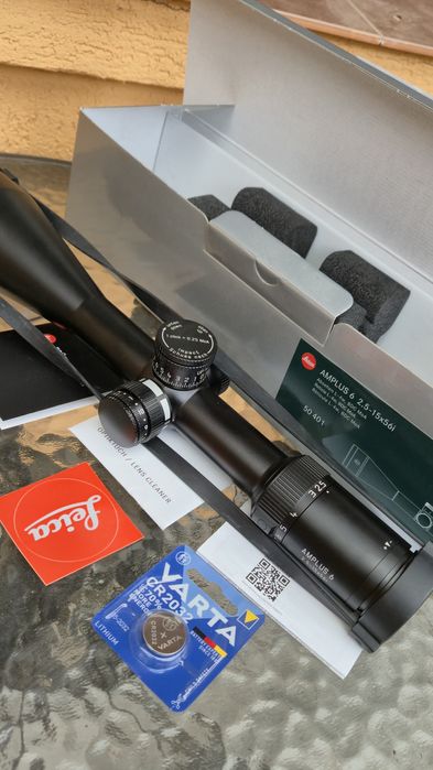 Leica amplus 2,5-15x56i L-4w, cu BDC nouă.