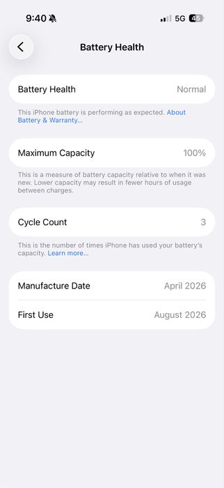Iphone 17 - 256 GB Sage 24 месеца Гаранция