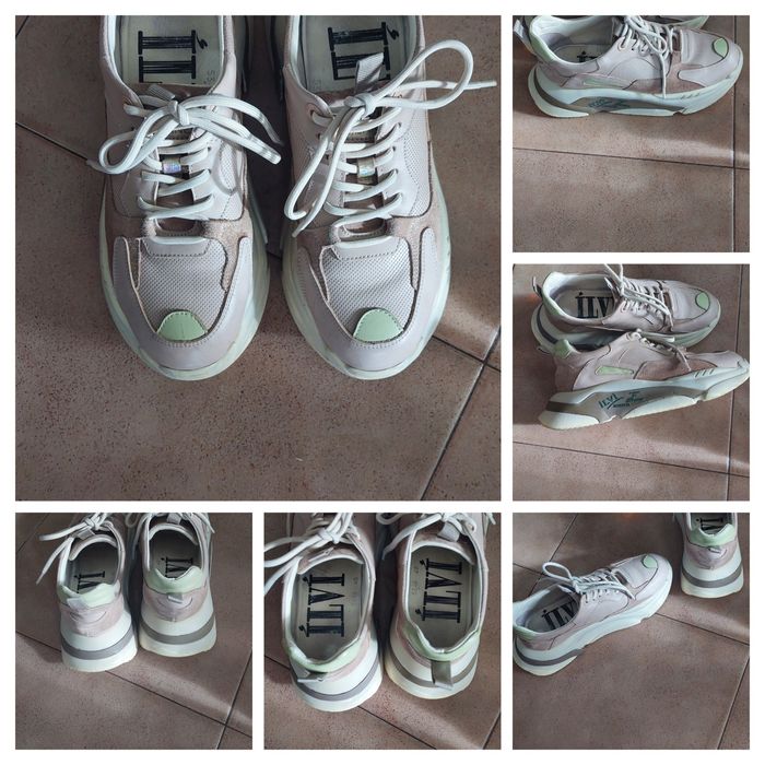 Дамски сникърси, Естествена кожа