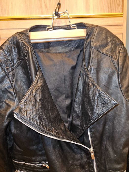 Кожено яке Mango размер С