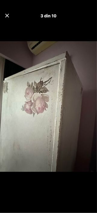 Mobila de lemn masiv reconditionat shabby chic