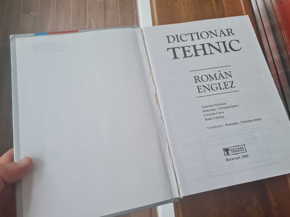 OCAZIE - DICȚIONARE TEHNICE român-englez și englez-român