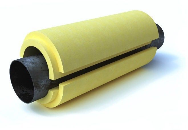 Скорлупа ППУ d40 и выше. утеплитель труб