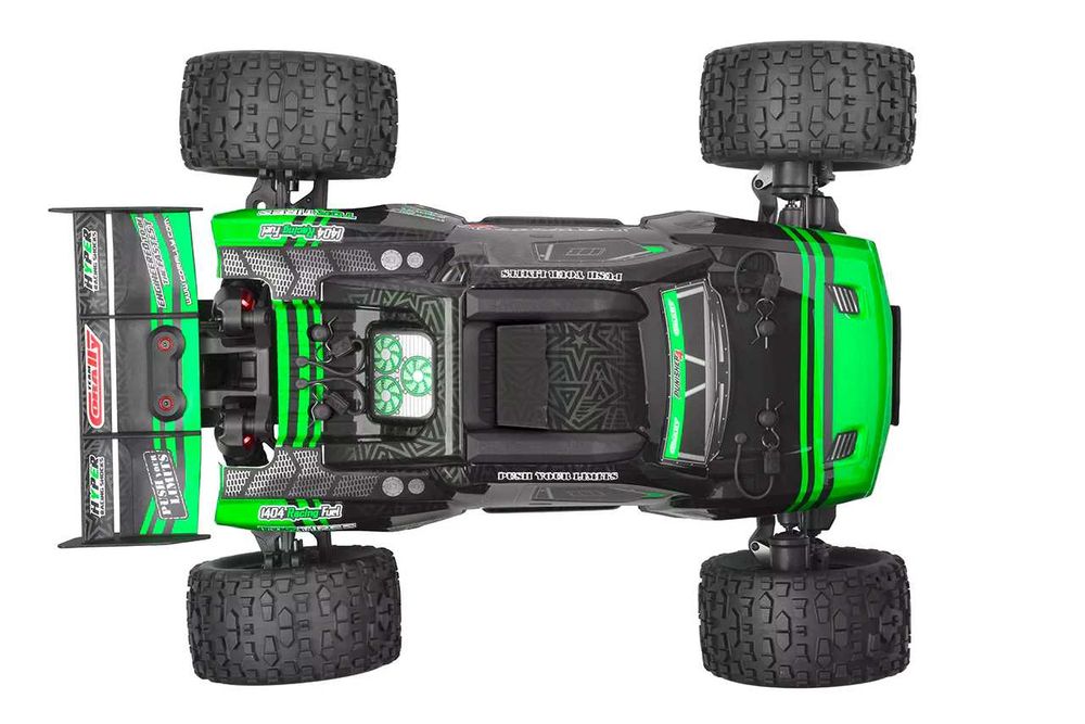 Team Corally – PUNISHER 4 1:10, brushless, 80км\ч, Зелен