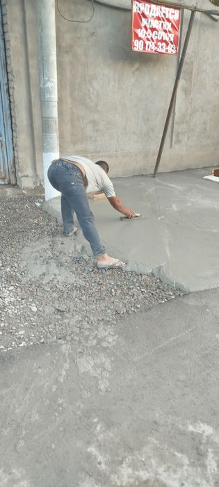 Заливка стяжка пола