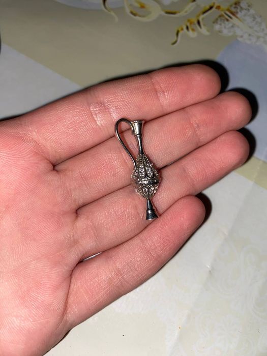 Кулон подвеска серебро