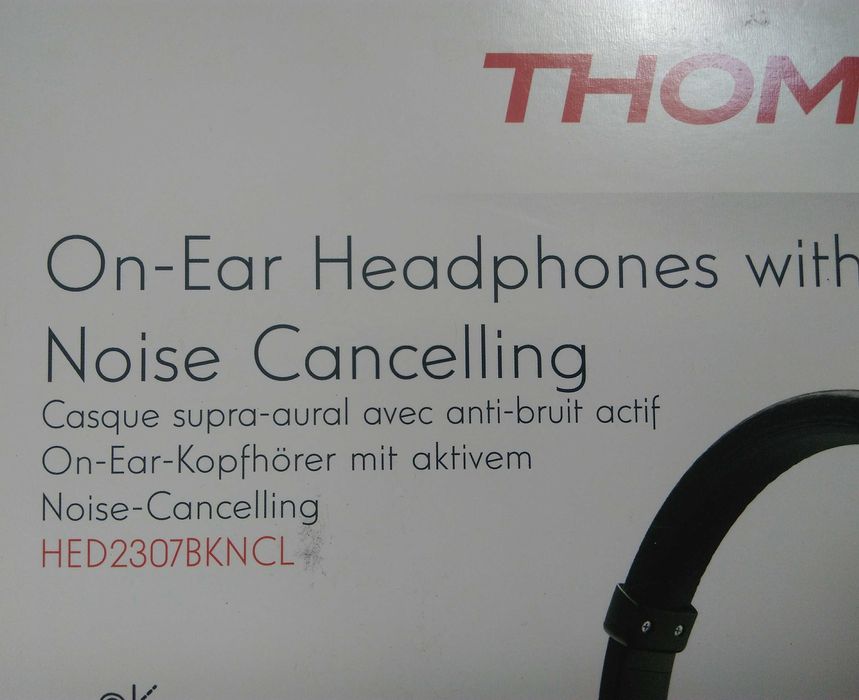 Casti Sigilate, Noi, THOMSON On-Ear cu Fir, microfon, noise cancelling
