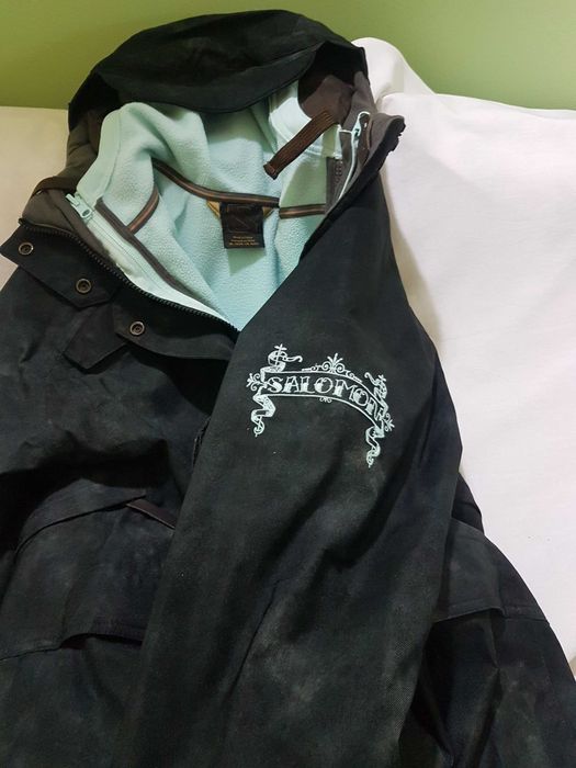 Salomon haină geacă damă, S–M, 2 în 1, ski / snowboard, impecabilă