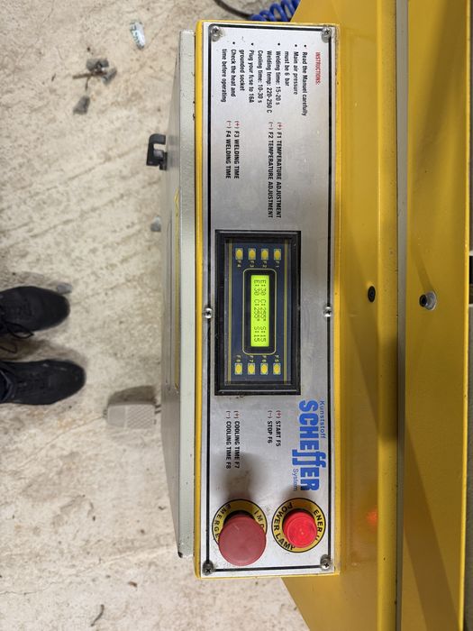 Vand set complet utilaje tamplarie pvc termopane AFACERE  LA CHEIE