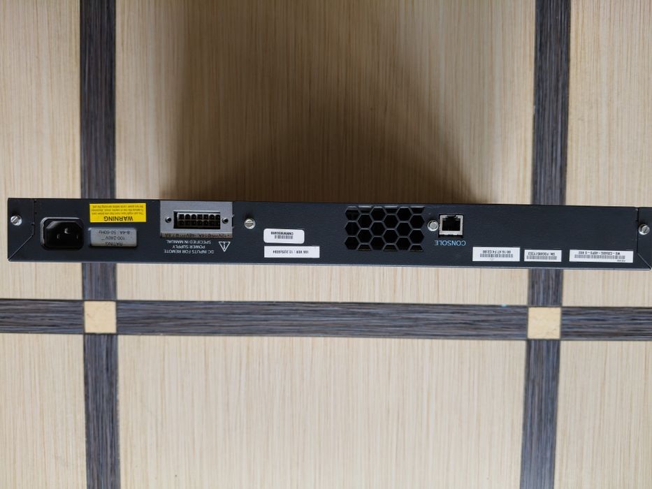 Сетевой коммутатор Cisco Catalyst 3560G Series Poe 48