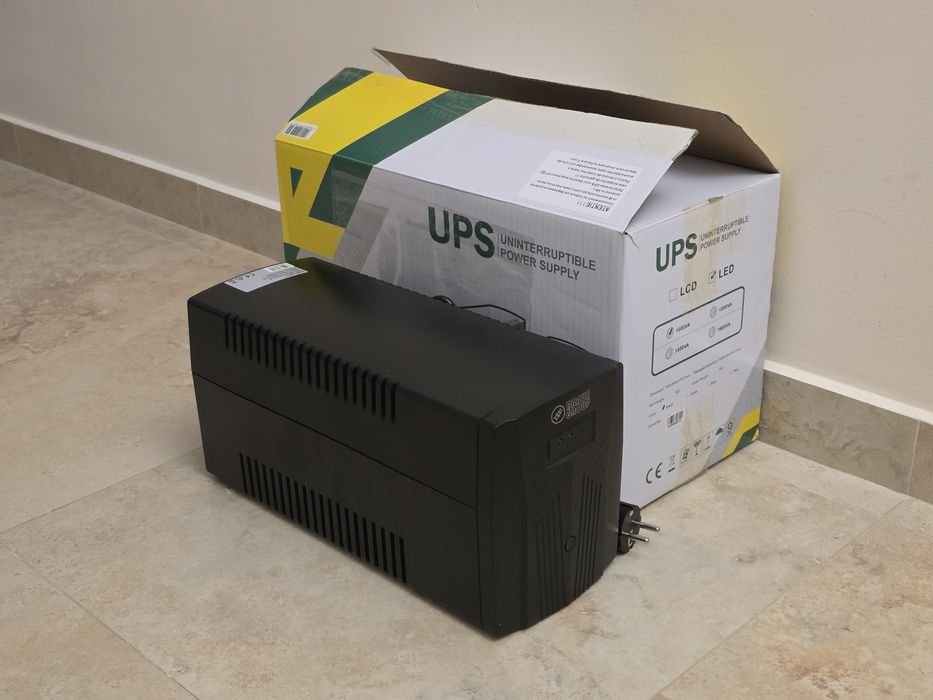 Ups Braun 1000VA 600W nou, 3 prize schuko
