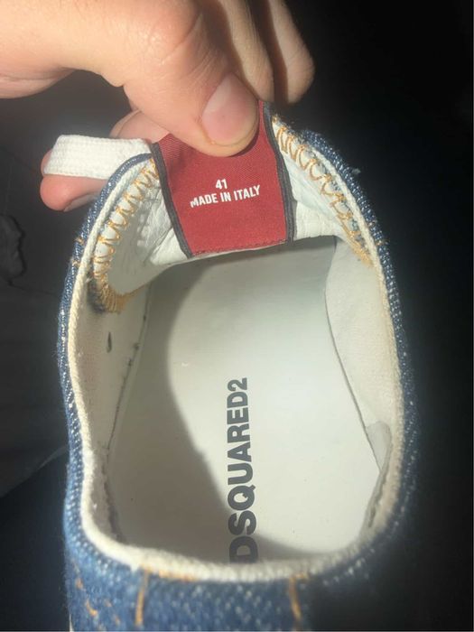 Dsquared2 berlin denim sneaker