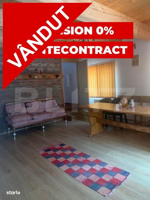 Casa in Bran – 160 mp utili, pivnita, teren 370 mp