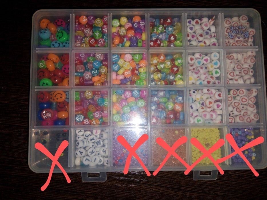 Декорации для браслетов из бисера