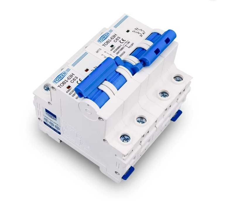 Comutator Manual de Transfer ,Alimentare Duala 2P+2P, Intrerupator automat, 400V, de la 20A pana la 63A