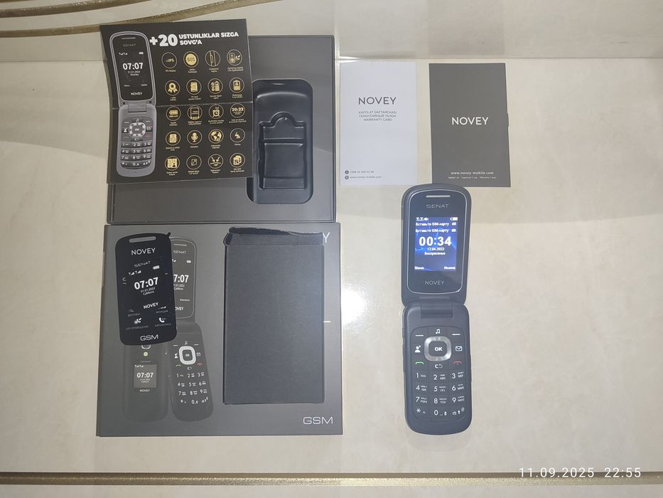 Novey senat sotiladi