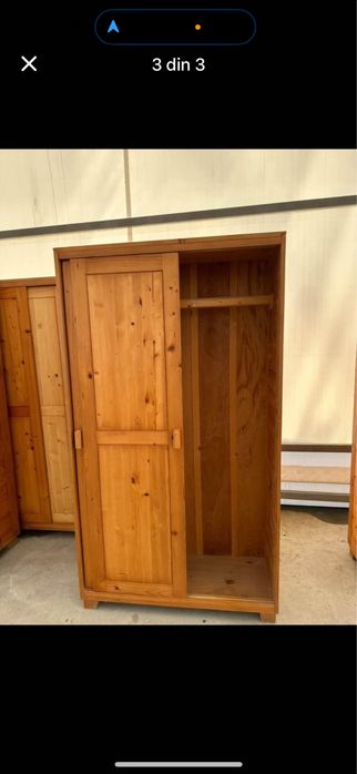 mobilier rustic din lemn de brad