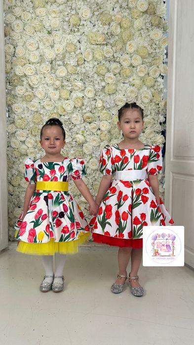 Прокат детских платьев/образов на 8 марта