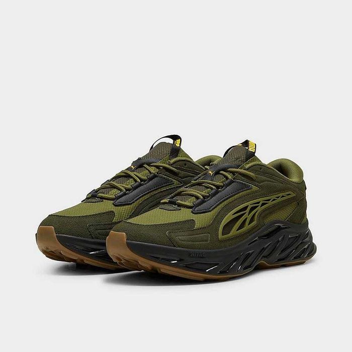 Puma EXOTEK NITRO Shoes Olive Green/Dark Olive Mar:44