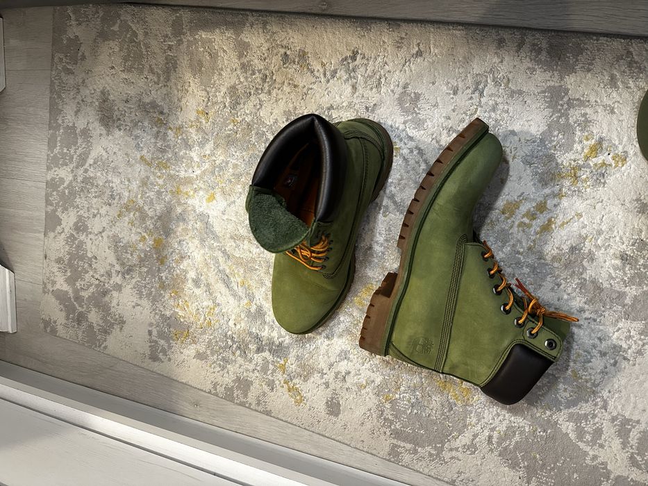 Bocanci Timberland 6 inch Premium Green 9.5 US