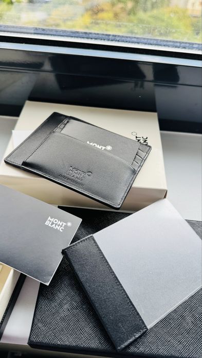 Montblanc portofel carduri si carte identitate buletin NOU