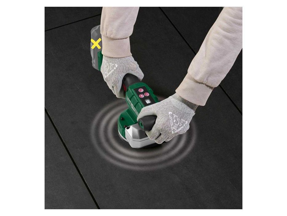 Masina de Vibrat Gresie Viteza de vibratie reglabila pe 6 niveluri, Forta maxima de prindere: aprox. 35 kg