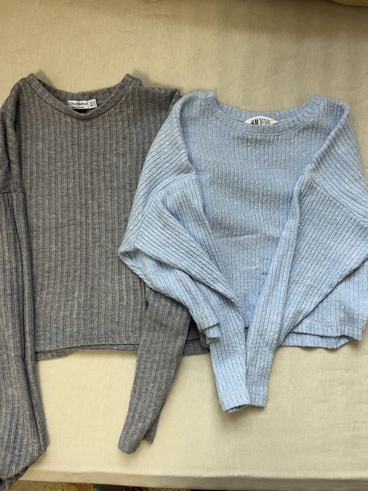 Комплект от 2 къси пуловера