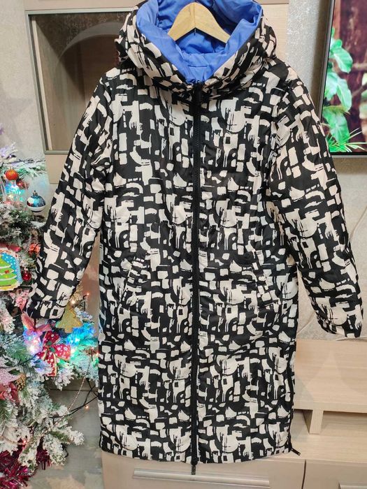 Демисезонный двусторонний пуховик