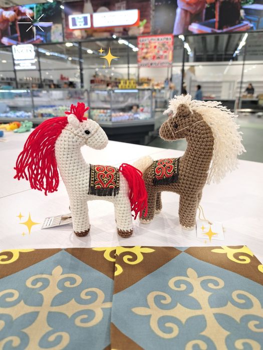 Игрушки вязаные, ручная работа