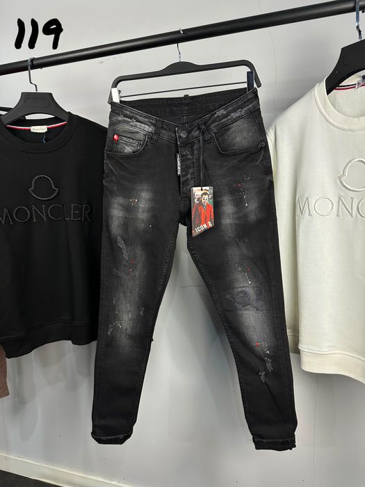 Dsquared мъжки черни дънки 6 модела