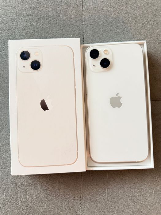 Iphone 13 white, Айфон 13, бял