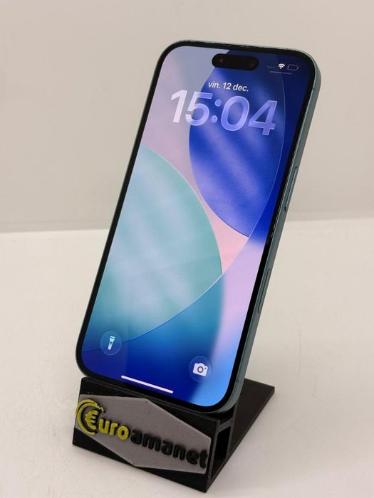 Telefon mobil Apple iPhone 16, 128GB, 5G, Teal -A-