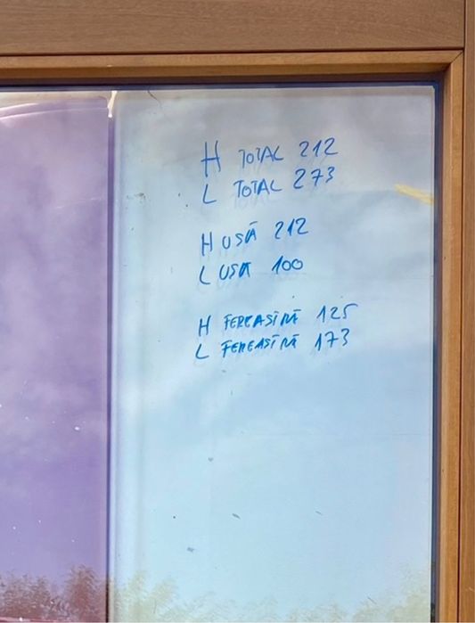 USA TERASA TERMOPAN balcon veranda H 212 x L 273 Germania