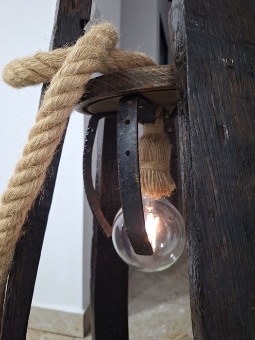 Lampa handmade vintage