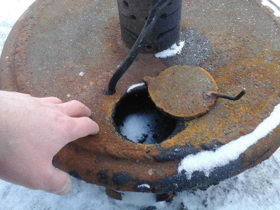 печь на отработке