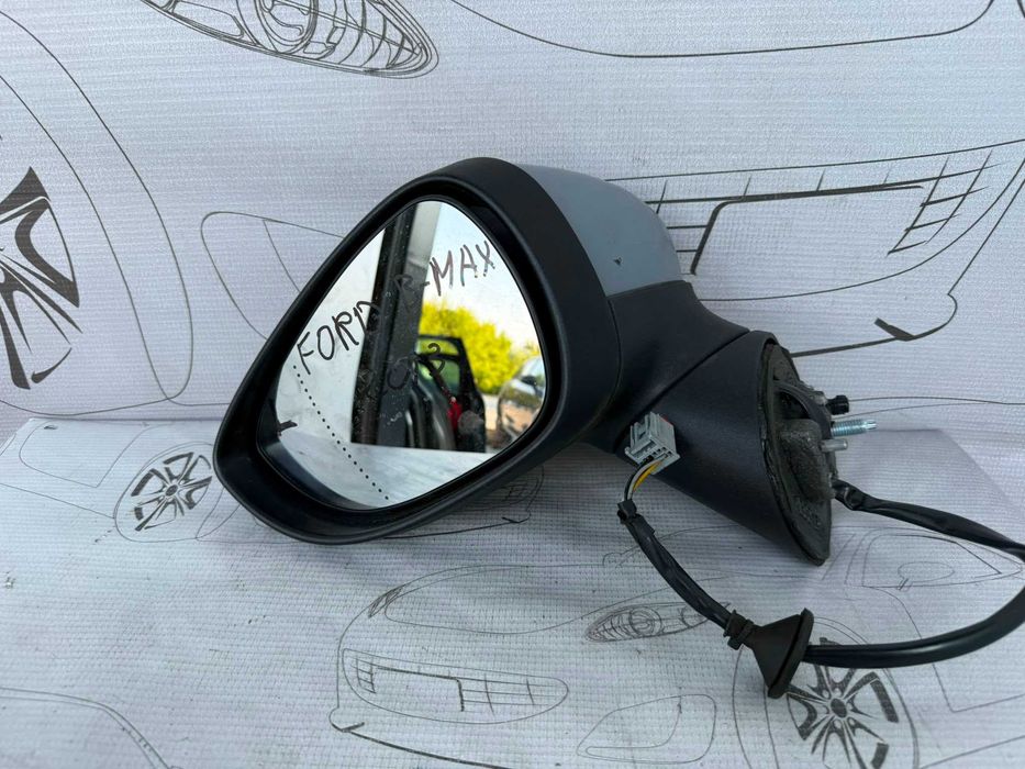 Oglindă Retrovizoare Stânga Electrică 6 Pini Ford B-MAX 2104839 / AV11-17683-FL / [2012-2020] / (5D3)