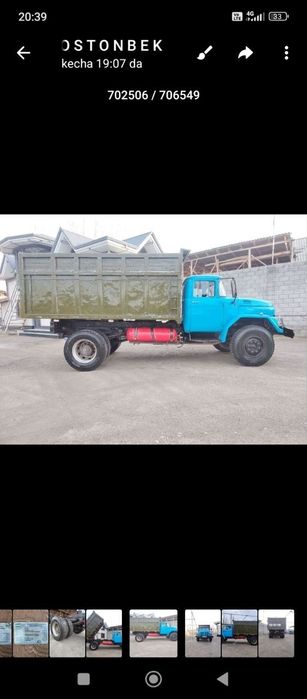 Zil samasval metan gazi bor